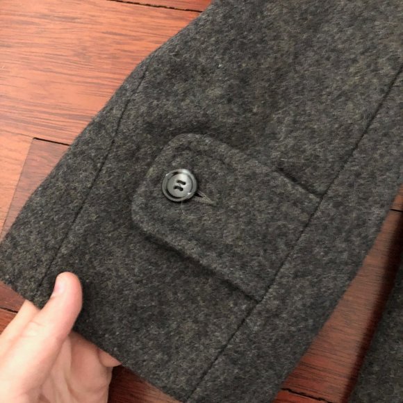 Wool Overcoat Single Breast - Towne from London Fog - Made in Canada - Excellent - Picture 5 of 8